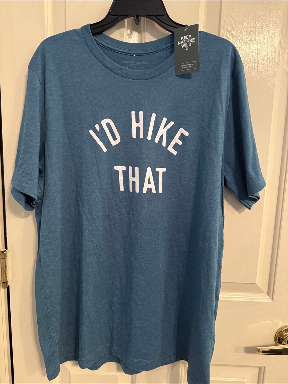NWT Men's 'I'd Hike That' Graphic Tee Size XL
